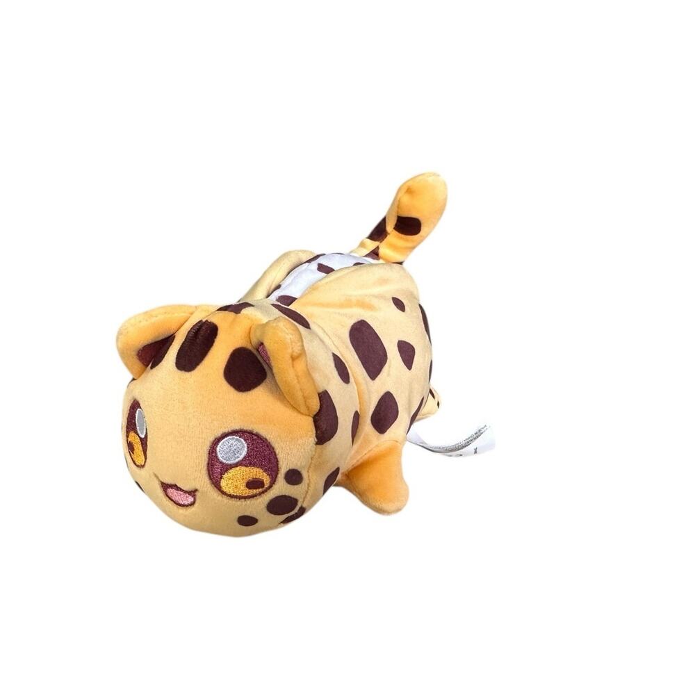 Chocolate Chip Cookie Cat Kitty Stuffed Animal Aphmau MeeMeows Surprise Plush 6"